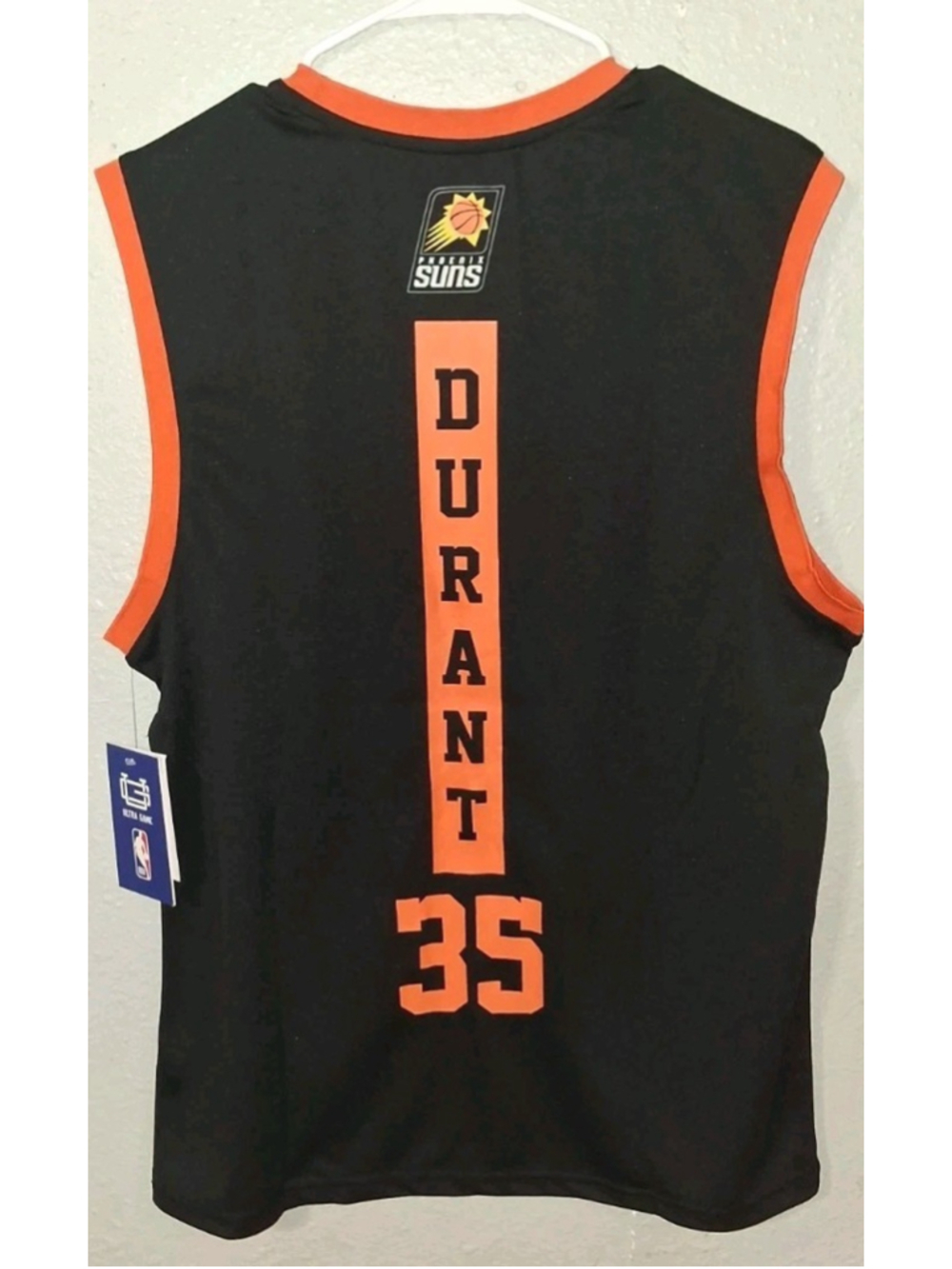 Phoenix Suns Tank NBA Ultra Game Kevin Durant #35 Jersey Size Medium Black - Picture 7 of 8